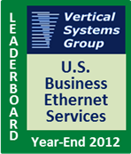 2012 U.S. Business Ethernet LEADERBOARD