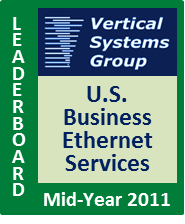 Mid-2011 U.S. Business Ethernet LEADERBOARD