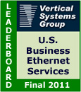 2011 U.S. Business Ethernet LEADERBOARD