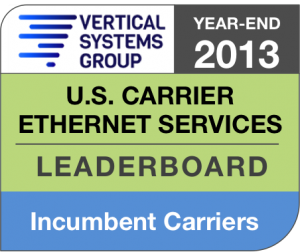 2013 U.S. Incumbent Carrier Ethernet LEADERBOARD